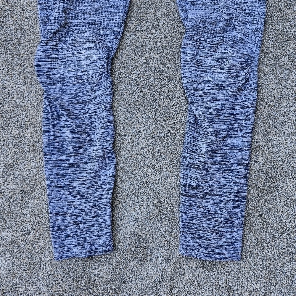 Nike Pro Leggings Purple Gray Athletic Training Workout Pants Women's Size XL